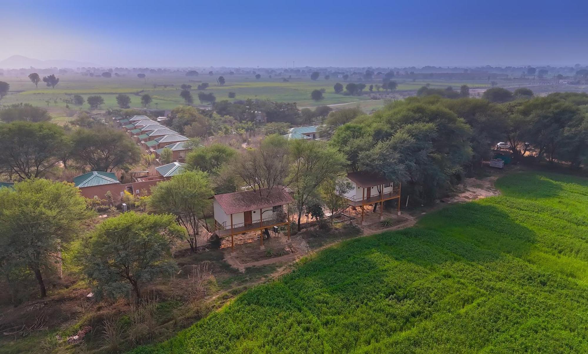 Bagh Serai - Rustic Cottage With Private Pool Sawai Madhopur Exteriér fotografie