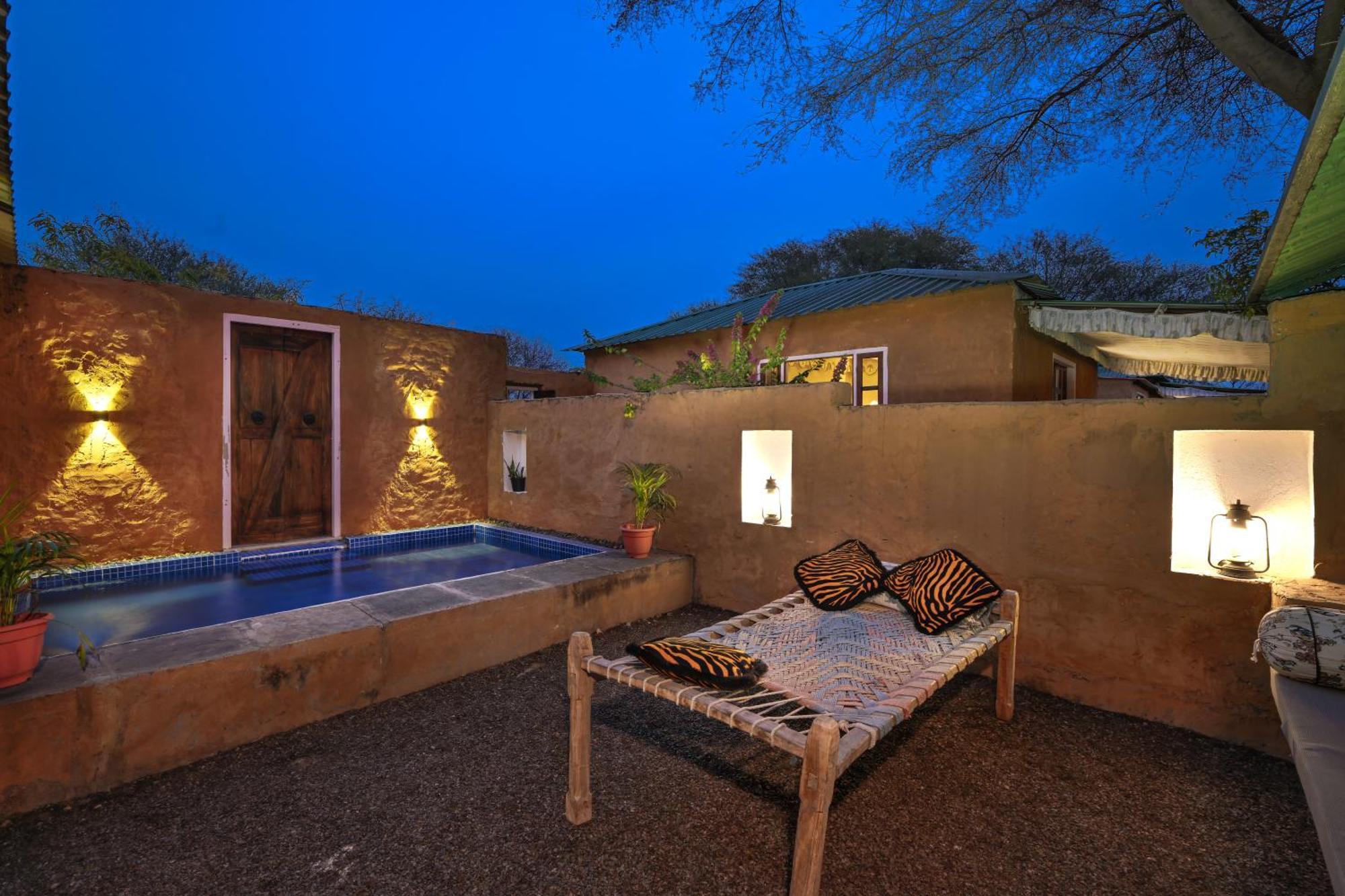 Bagh Serai - Rustic Cottage With Private Pool Sawai Madhopur Exteriér fotografie