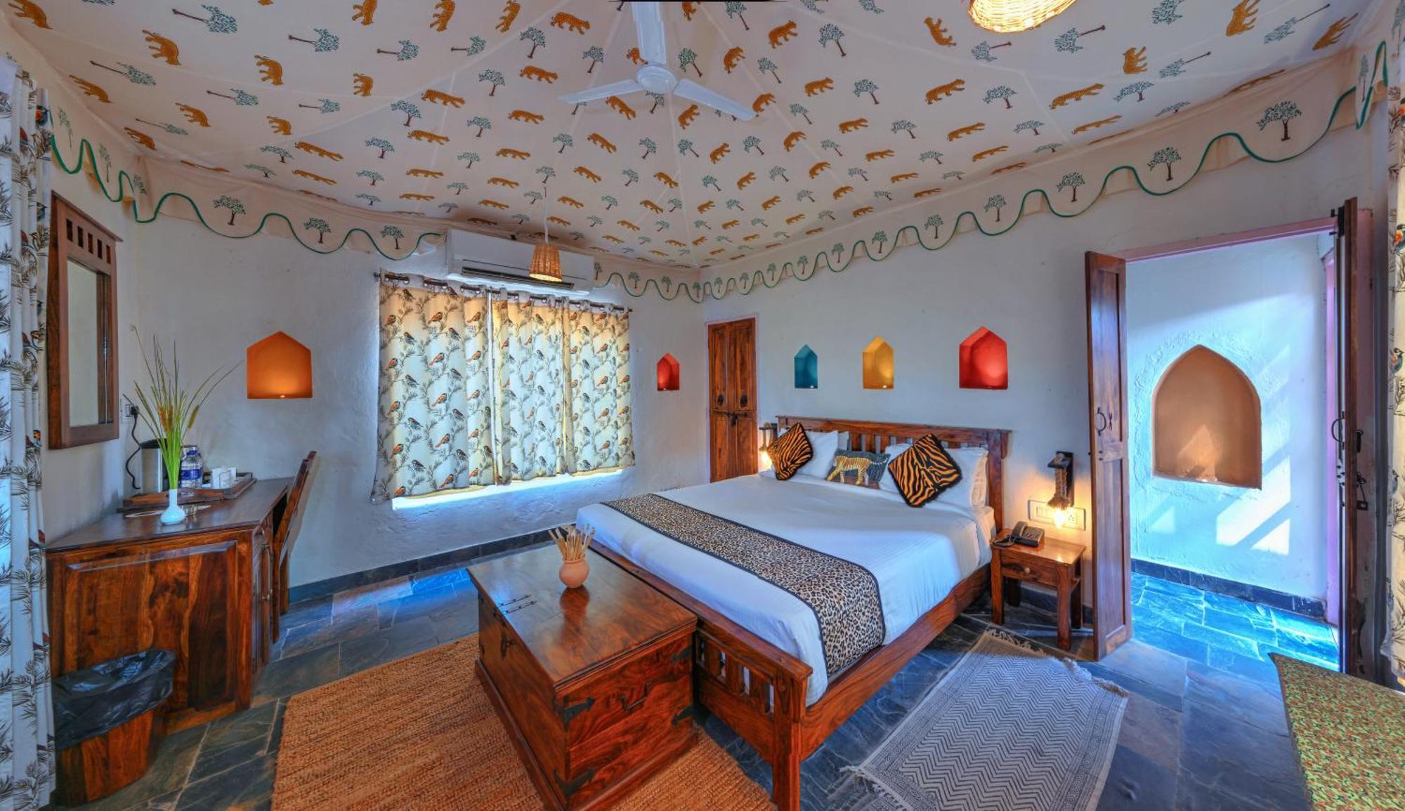 Bagh Serai - Rustic Cottage With Private Pool Sawai Madhopur Exteriér fotografie