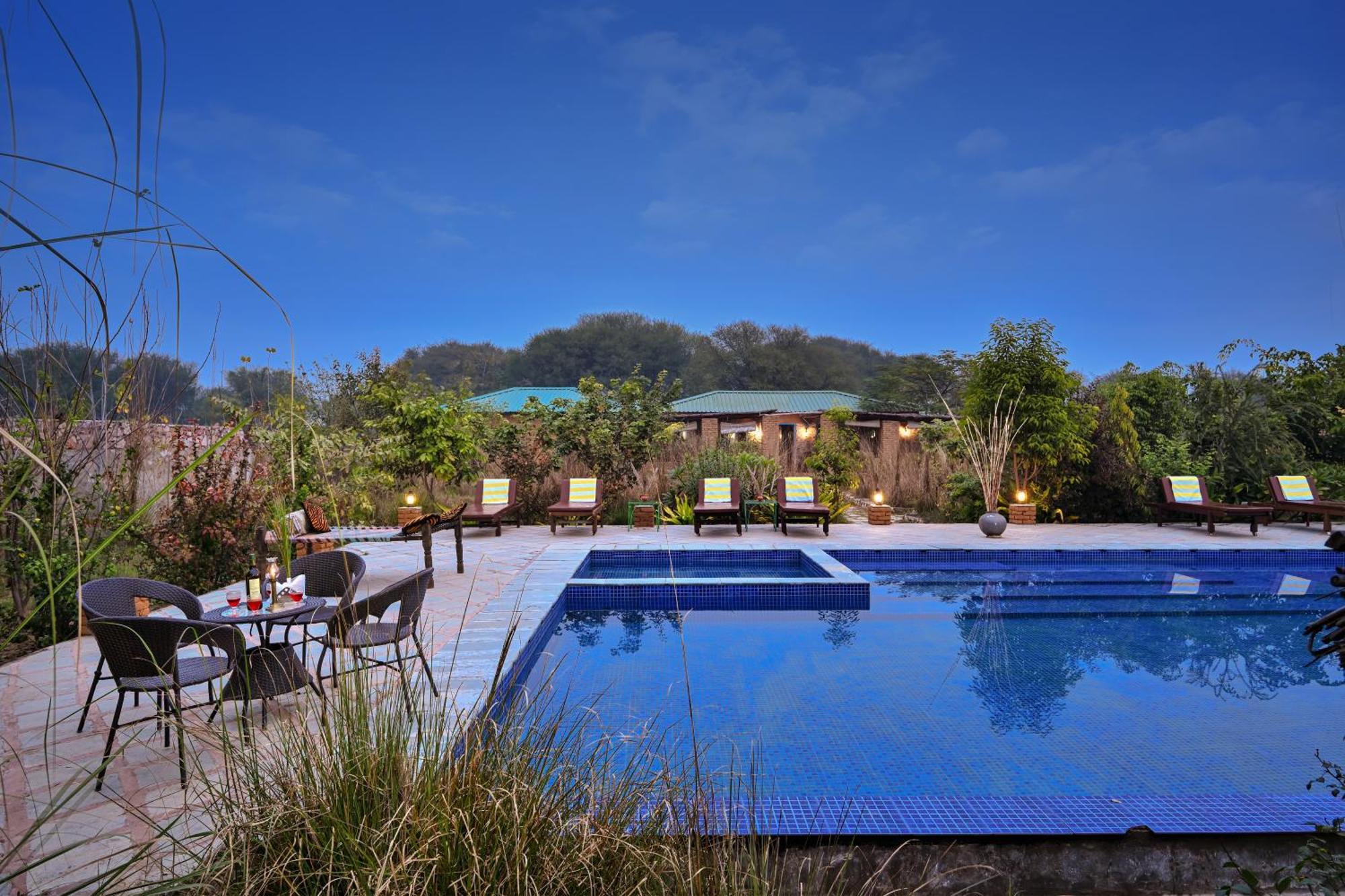Bagh Serai - Rustic Cottage With Private Pool Sawai Madhopur Exteriér fotografie