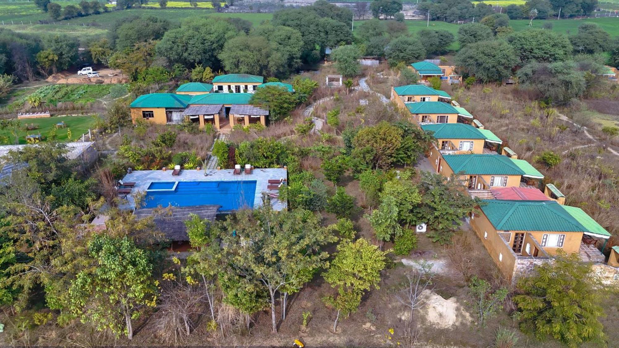 Bagh Serai - Rustic Cottage With Private Pool Sawai Madhopur Exteriér fotografie