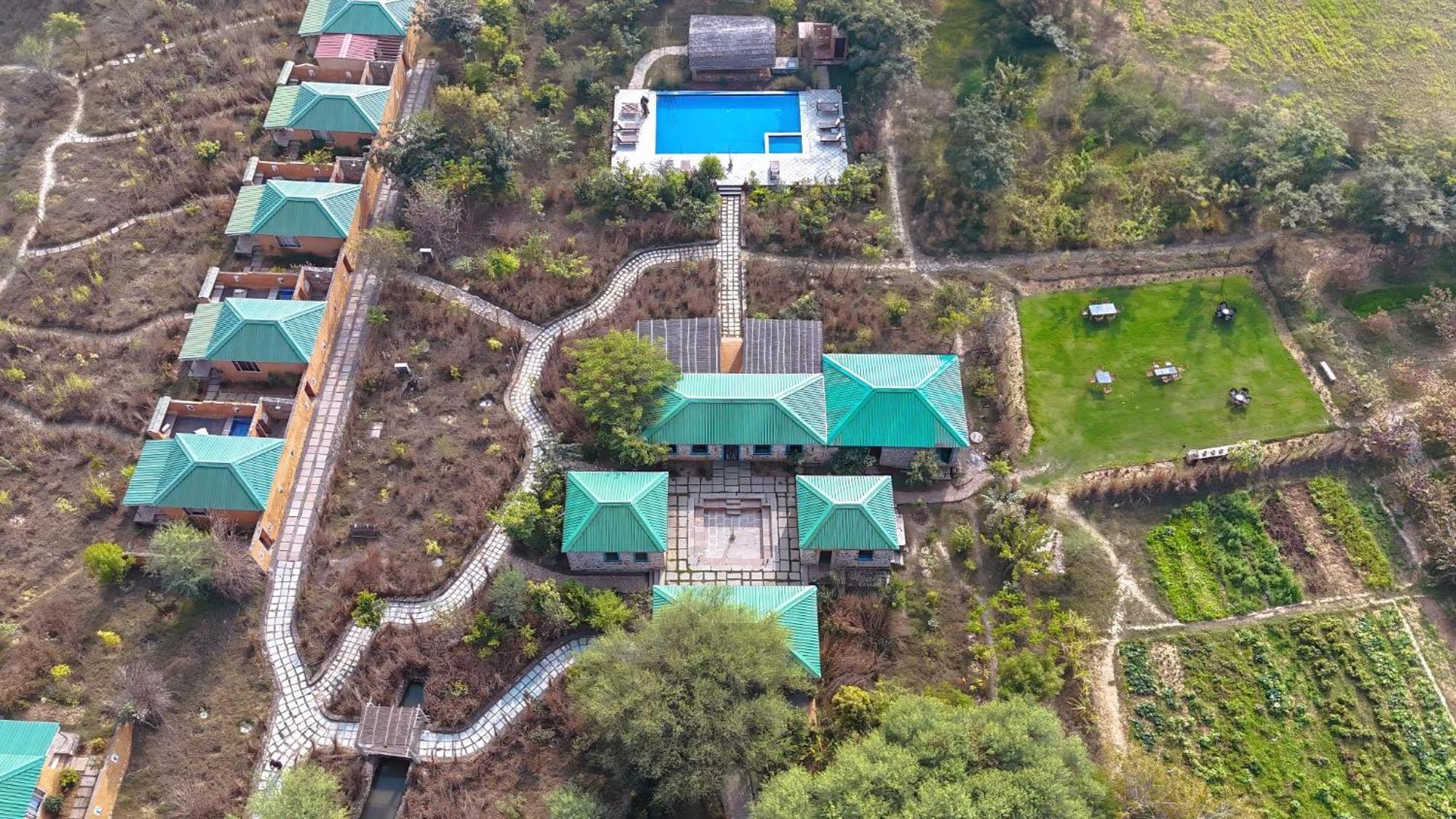 Bagh Serai - Rustic Cottage With Private Pool Sawai Madhopur Exteriér fotografie