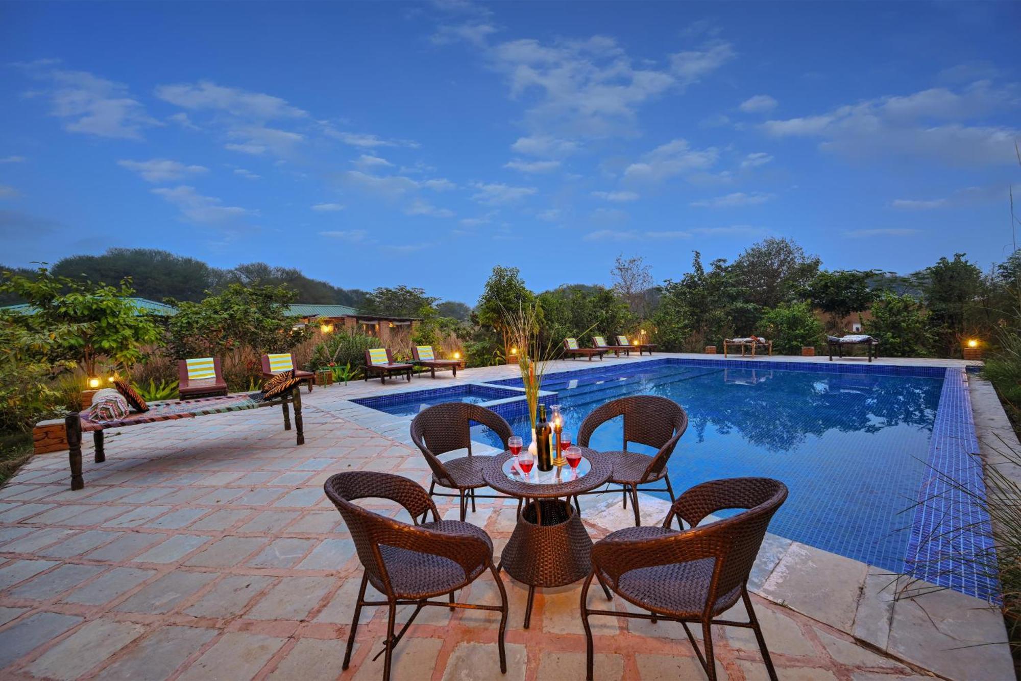 Bagh Serai - Rustic Cottage With Private Pool Sawai Madhopur Exteriér fotografie